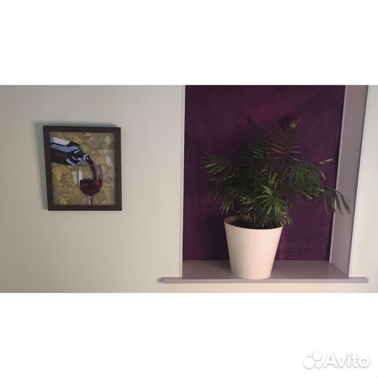 Настенное панно из стекла