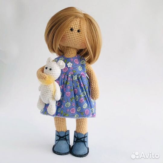 Куклы вязаные на заказ