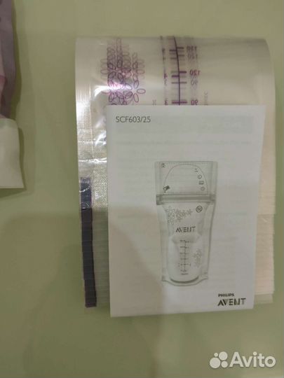 Пакеты для грудного молока Philips avent 180 мл