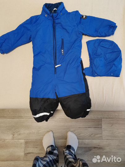 Куртка детская зимняя на мальчика 92