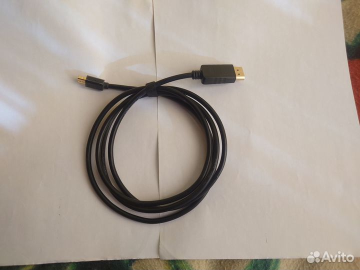 Кабель MiniDisplayPort - DisplayPort 1,8 м