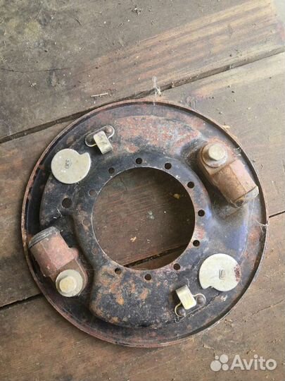Опорные передние тормозные диски на газ 66