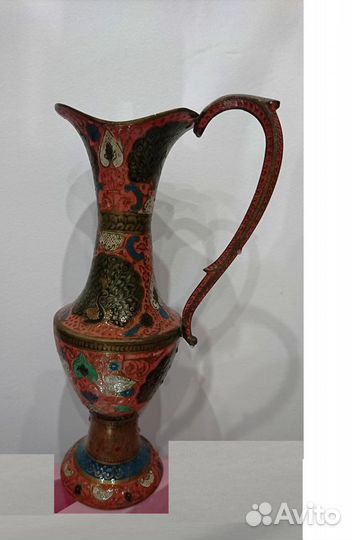 Кувшин Индия латунь