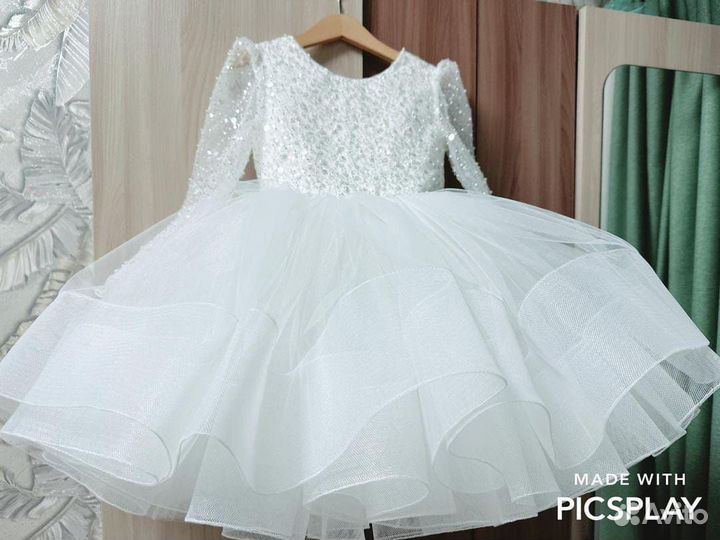 Детское нарядное платье(прокат)