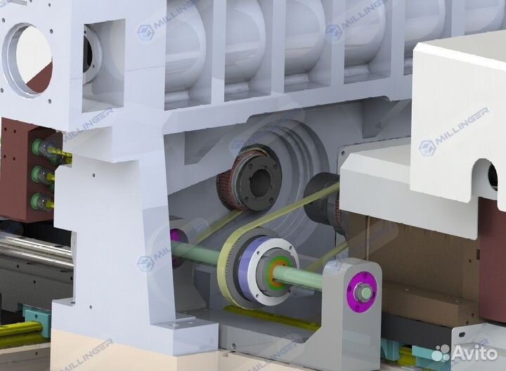 Прутковый автомат продольного точения jsway A466D