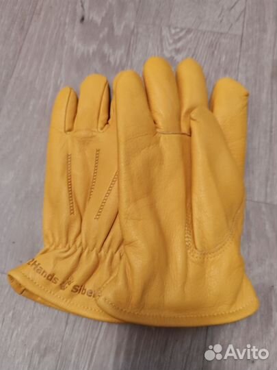 Перчатки кожаные