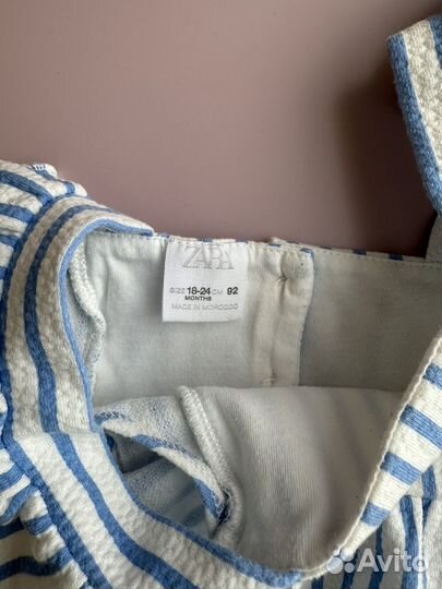 Платье для девочки zara 92 98