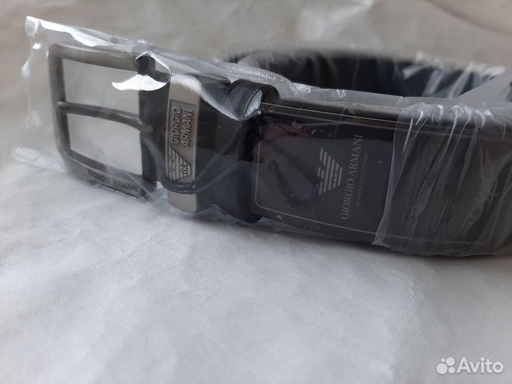 Мужской кожаный ремень