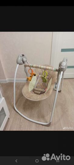 Детские электронные качели