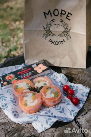 Фишроллы из морепродуктов