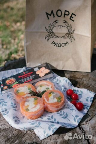 Фишроллы из морепродуктов