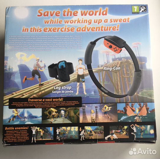 Nintendo Switch v2 Ring Fit + прошитая + комплект