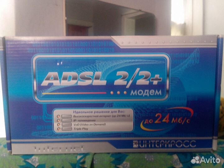 Adsl модем интеркросс