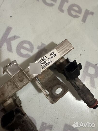 Топливная рампа всборе chevrolet cobalt 1.5