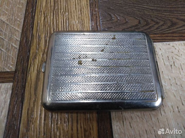 Портсигар СССР три Богатыря