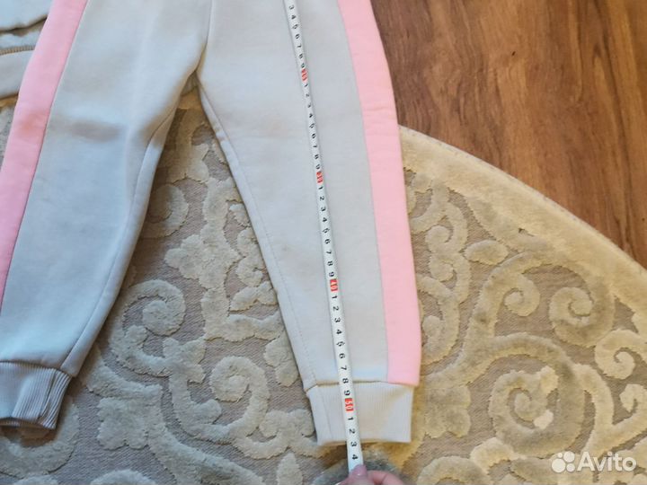 Флисовый костюм на девочку 104