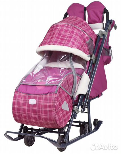 Санки коляска ника детям 7-4