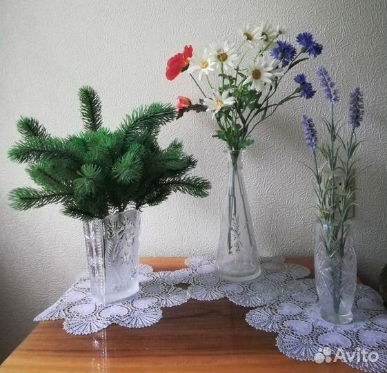 Хрустальные вазы СССР