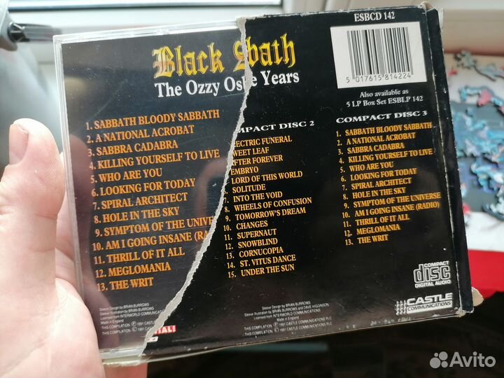 Сборник CD дисков Оззи Озборна