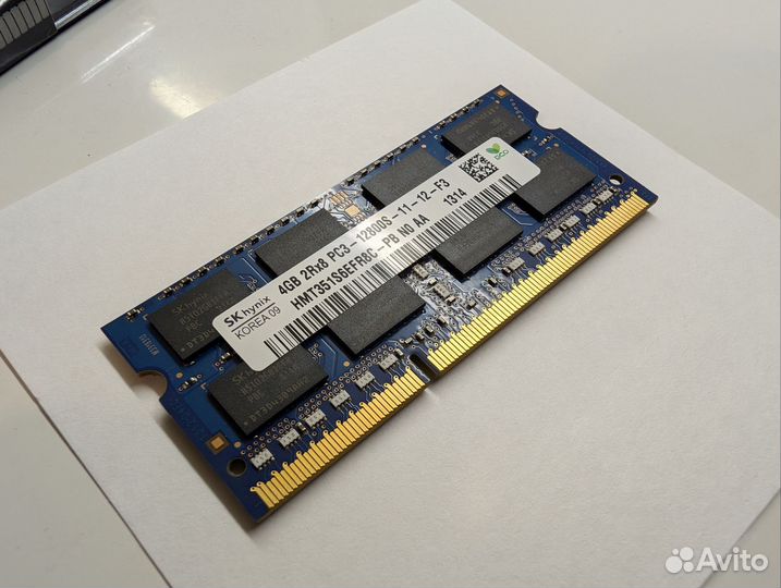 Оперативная память Hynix DDR3 PC3-12800S