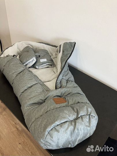 Конверт-трансформер Mansita + варежки-муфты