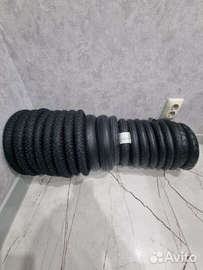 Резина, камера, диски, вилки, подшипники