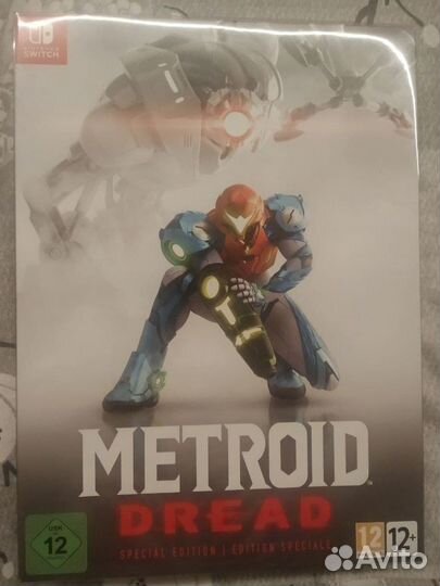 Игра Nintendo Switch Metroid Dread Особое издание
