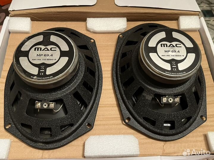 Колонки автомобильные mac и pioneer