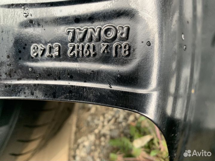 Оригинальные колеса на Мерседес E class r19