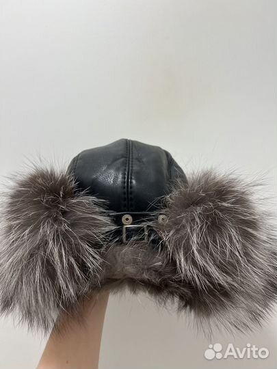 Мужская шапка ушанка меховая