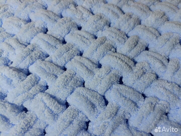 Плед детский вязаный ручная работа