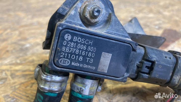 Датчик температуры в сажевом фильтре/катализаторе