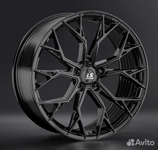 LS wheels FlowForming RC61 : 9x21 5*120 Et:25 Dia:72,6 bk