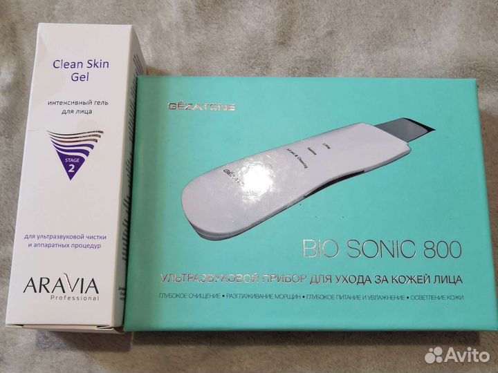 Ультразвуковой аппарат для чистки лица gezatone