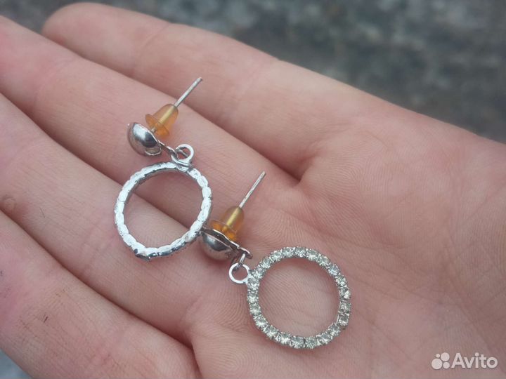 Серебряные серьги