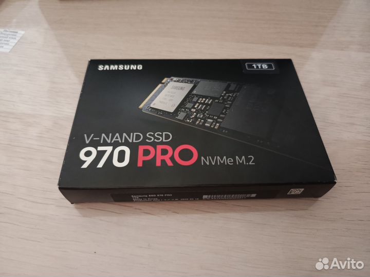 Samsung 970 pro ssd m2 1TB MZ-V7P1T0BW