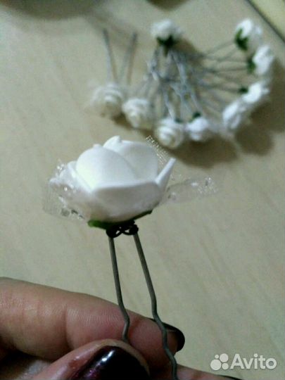 Шпильки розочки