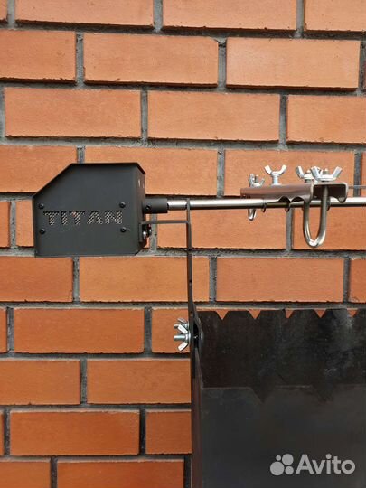 Электровертел для мангала, гриля, барбекю