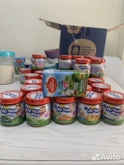 Овощное пюре агуша