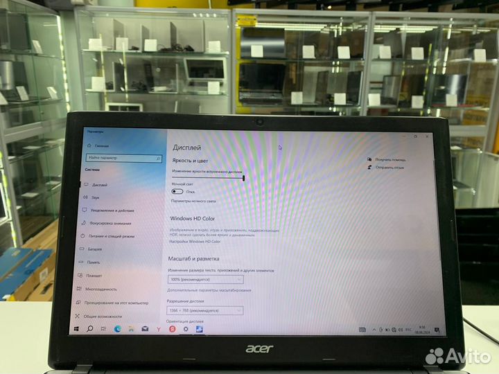 Ноутбук Acer Aspire AMD A8 4 ядра/ SSD 256Gb