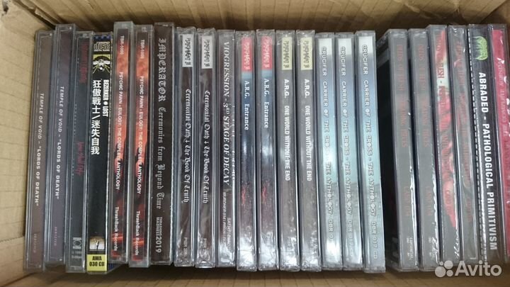 CD Metal (Death\Doom\Black etc) Только Фирма