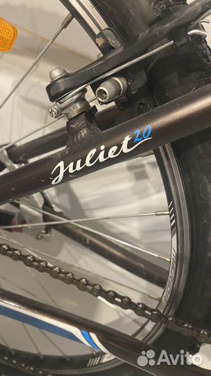 Велосипед женский merida juliet 20 (рама 14,5)