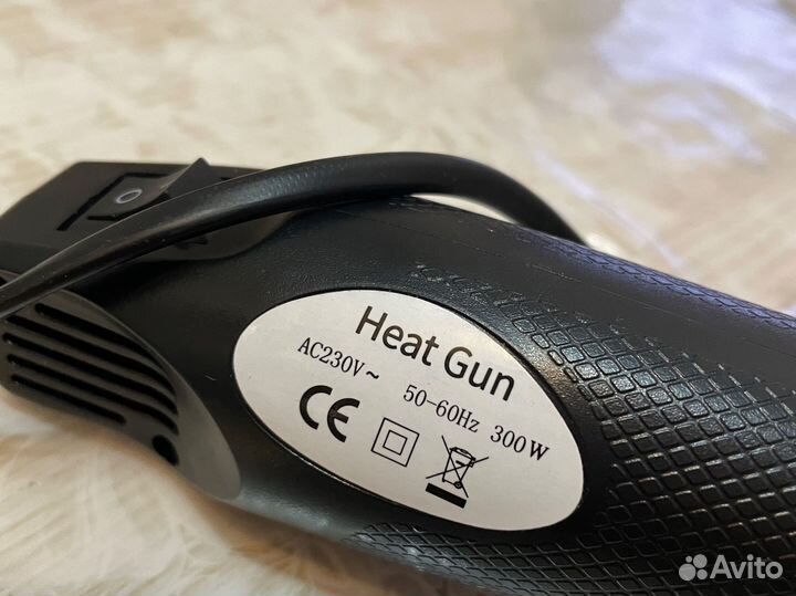 Фен для упаковки, запайки пленки и пакетов