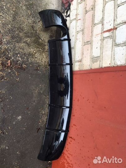 Юбка заднего бампера audi A3 под RS оригинал