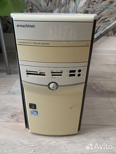 Пк emachines, intel Celeron