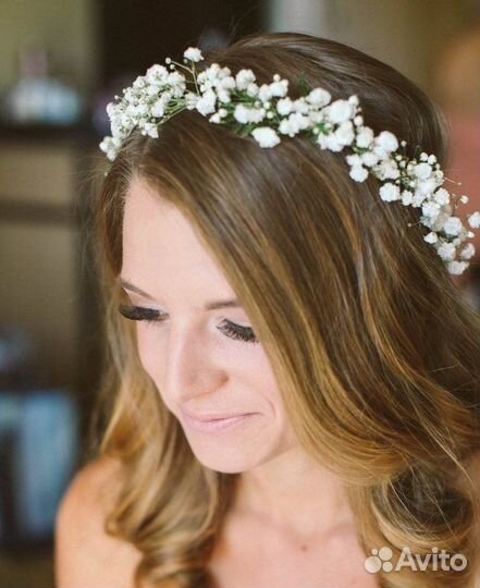 Ободки из цветов
