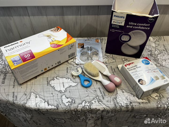 Молокоотсос medela ручной пакеты, avent