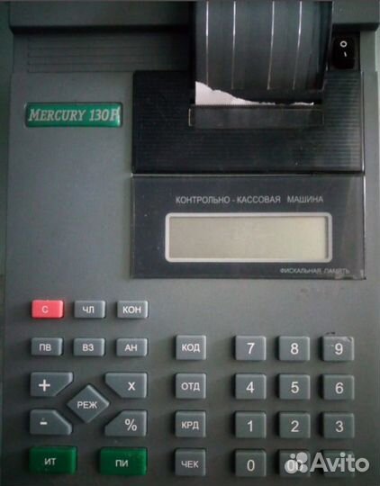 Меркурий 130 Ф. Контрольно - кассовая машина с фп