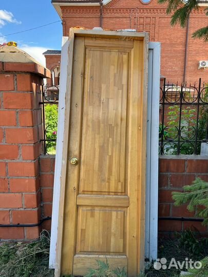 Дверь межкомнатная 600 с коробкой бу