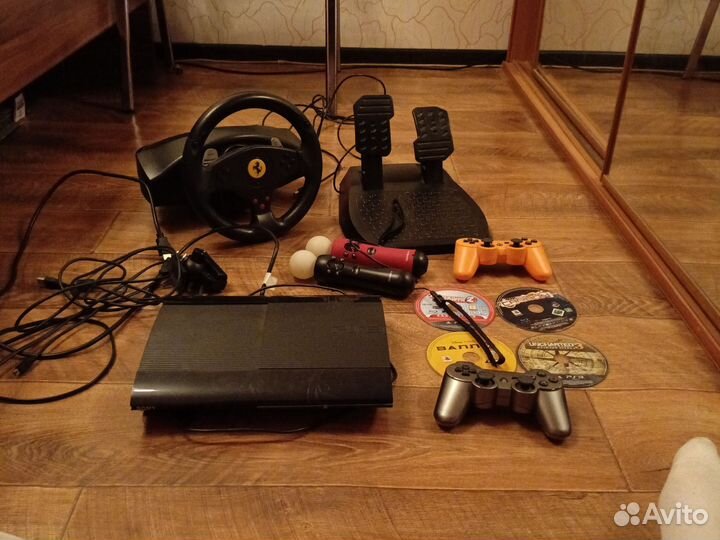 Игровая приставка ps3 с играми